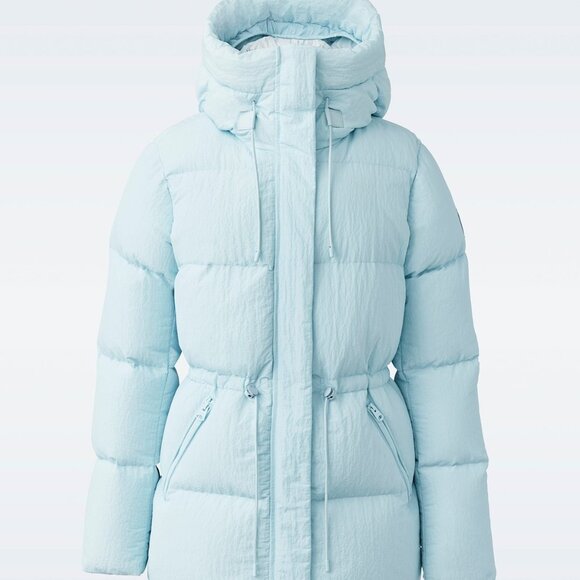 MACKAGE FREYA-TR AIR L Hooded Quilted Down Jacket Coat - Picture 4 of 13